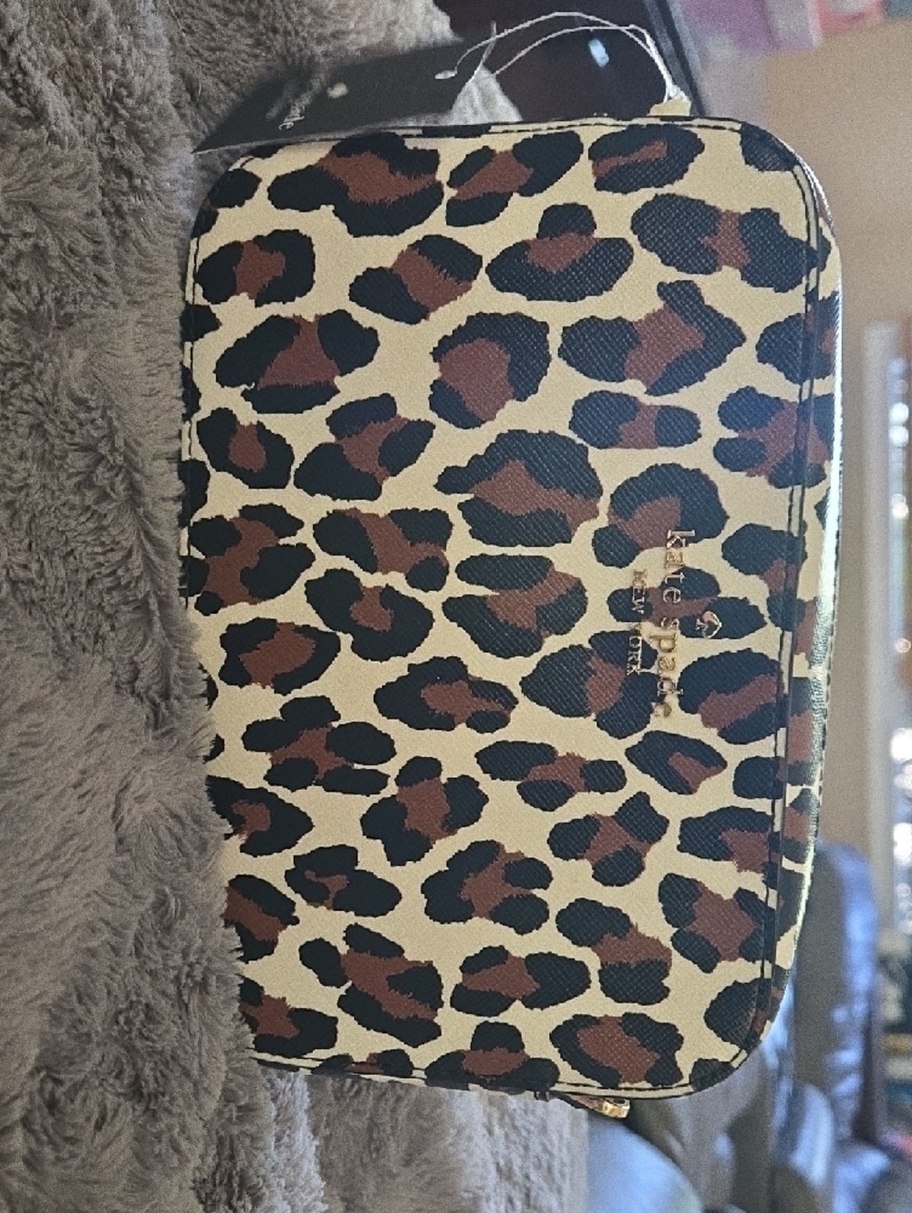 NWT kate spade leopard print crossbody - Brown/Black/Cream - Picture 4 of 7